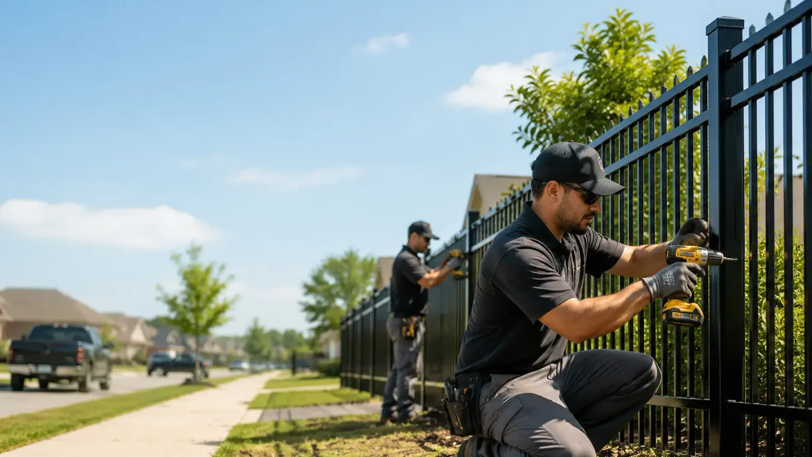 Metal Fence Installation in Fayette, AL